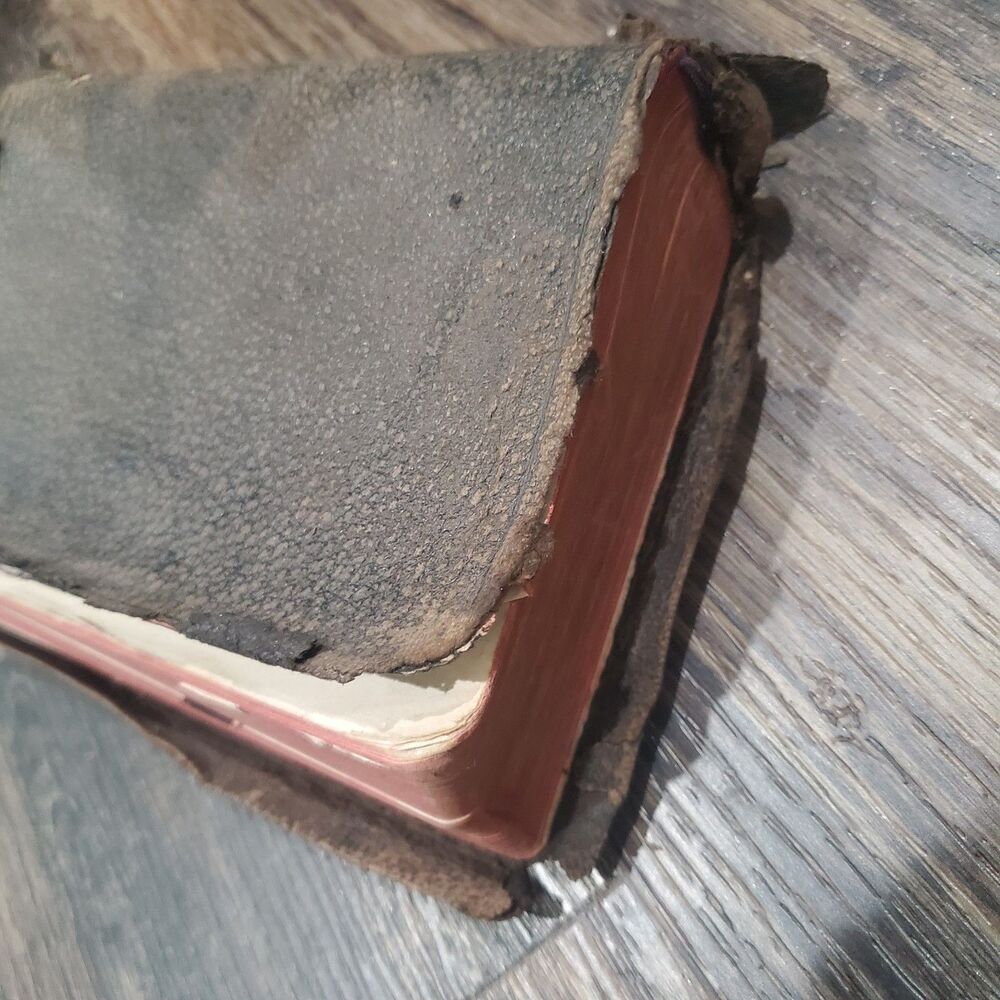 Antique Very Old Bible Teachers Edition Cambridge - Picture 4 of 9